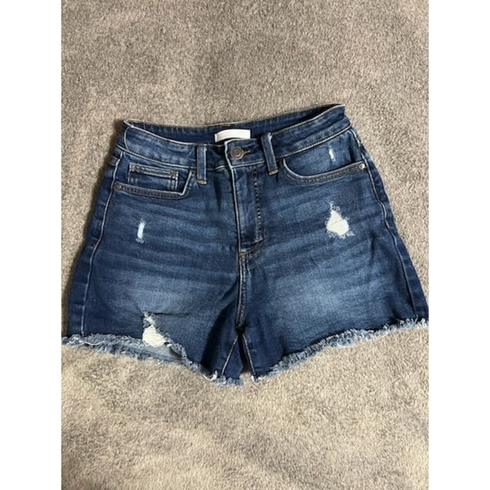 Lauren Conrad Women's Denim Distressed‎ Cutoff Shorts Size 2